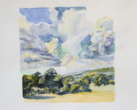 Watercolour CLII 200x162
