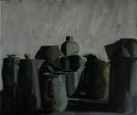 White pots green light 200x168